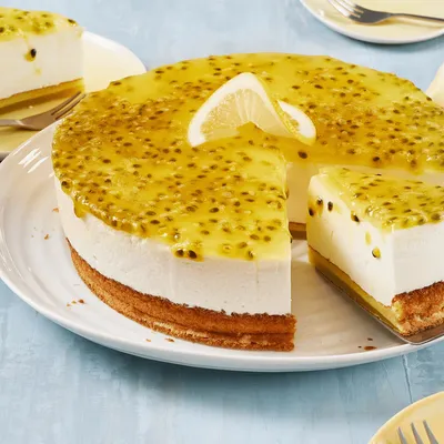 Zitronenpudding-Torte