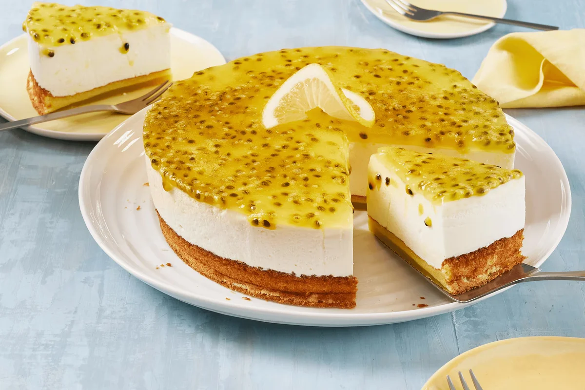 Zitronenpudding-Torte