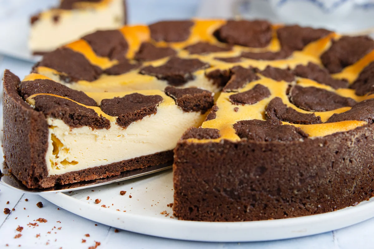 Russischer Zupfkuchen (Streifenmuster)