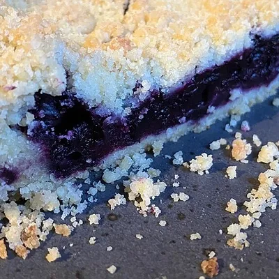 Schwedischer Blaubeerkuchen