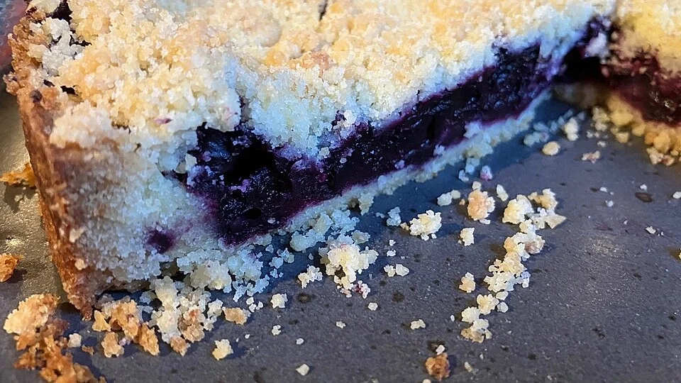Schwedischer Blaubeerkuchen