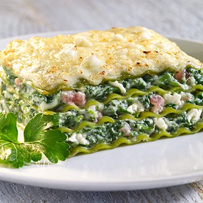 Spinatlasagne