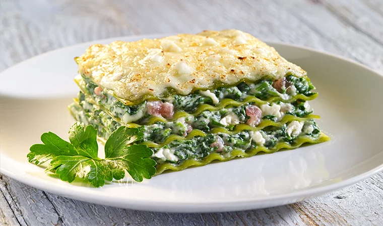 Spinatlasagne